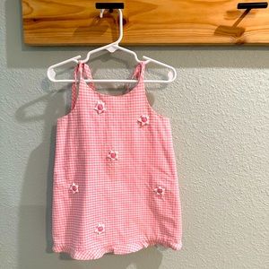 Florence Eiseman pink flower dress size 12 months